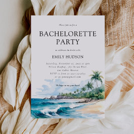 ビーチ熱帯夏バチェロレッテ 招待状