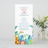 ビーチ熱帯性パイナップルパームウェディングプログラム プログラム (スタンド正面)