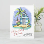 ビーチ熱帯水の色を動かす発表 案内状 (スタンド正面)