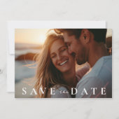 ビーチ熱帯水彩 セーブザデート (正面)