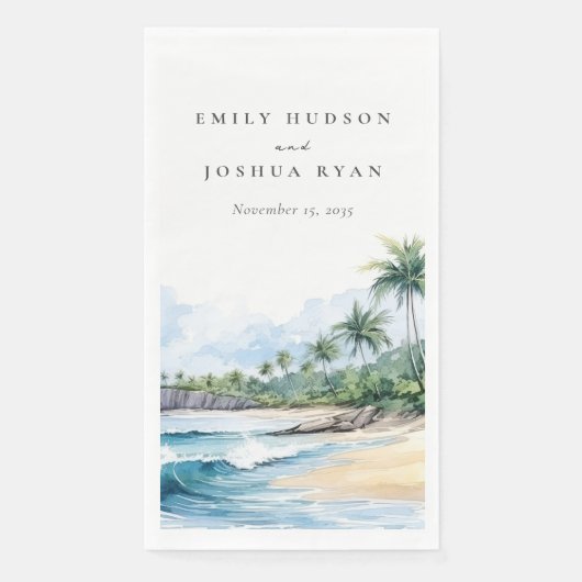 ビーチ熱帯水結婚色 (正面)