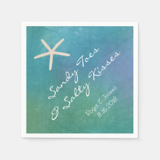 ビーチ熱帯魚ナプキン スタンダードカクテルナプキン