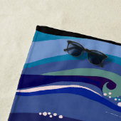 ビーチ犬のビーチタオルの足 ビーチタオル (インサイチュ)