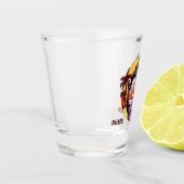 ビーチ猿の名前をカスタムするの小グラス ショットグラス (左)