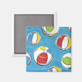 ビーチ玉磁石 マグネット (正面/裏面)