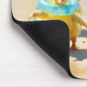 ビーチ玩具付きアヒル マウスパッド (コーナー)