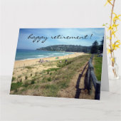 ビーチ界の退職者 カード (黄色い花)