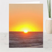 ビーチ発表葉書 カード (正面)