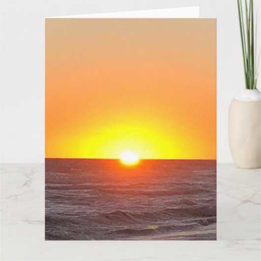 ビーチ発表葉書 カード (正面)