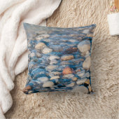 ビーチ石は湖岸にある クッション (ブランケット)