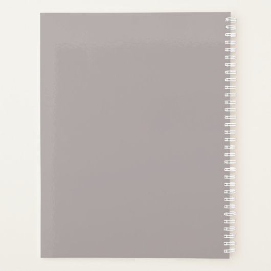 ビーチ石を日没学校教室で プランナー手帳 (裏面)