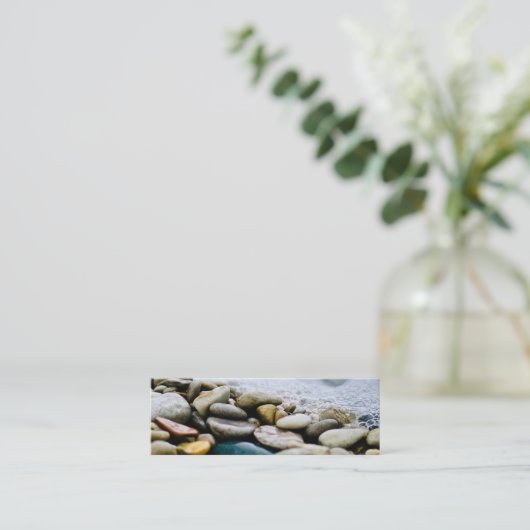 ビーチ石 スキニー名刺 (スタンド正面)