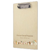 ビーチ砂とシーシェル事業 クリップボード (左)