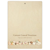 ビーチ砂とシーシェル事業 クリップボード (裏面)