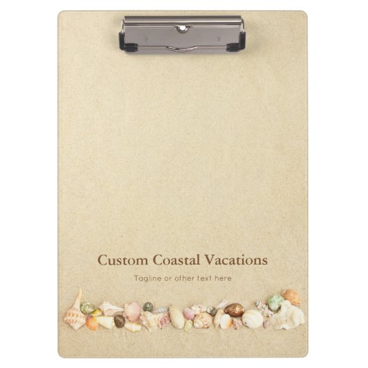 ビーチ砂とシーシェル事業 クリップボード (正面)