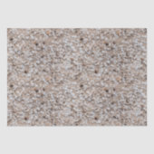 ビーチ砂と小さな貝殻の繰り返しパターン 薄葉紙 (正面)