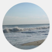 ビーチ砂の星結婚形 ラウンドシール (正面)