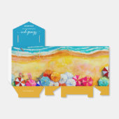 ビーチ砂の波ありがとう フェイバーボックス (折り畳みなし)