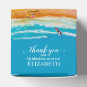 ビーチ砂の波サンキューフェイスボックス フェイバーボックス (上部)