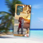 ビーチ砂カスタム写真テンプレート電話ケース SAMSUNG GALAXYケース