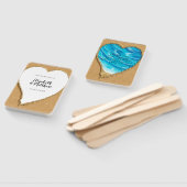 ビーチ砂ハート結婚シーショアズハンドファン ハンドファン (組立なし)