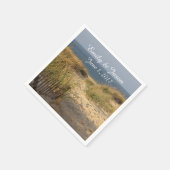 ビーチ砂丘 スタンダードカクテルナプキン (角)