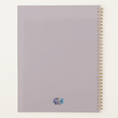 ビーチ砂丘、水彩沿岸シースケーププランナー プランナー手帳 (裏面)