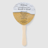 ビーチ砂両面ファンプログラムキット ハンドファン (正面)