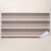 ビーチ砂地トーンカラーオンウォーター色紙 ビーチタオル (正面)