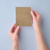 ビーチ砂岩質感カスタマイズ可能な背景 チラシ (手)