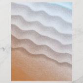 ビーチ砂水背景スクラップブック作り紙 (正面)