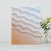 ビーチ砂水背景スクラップブック作り紙 (スタンド正面)