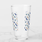 ビーチ砂色ドット タンブラーグラス (左)