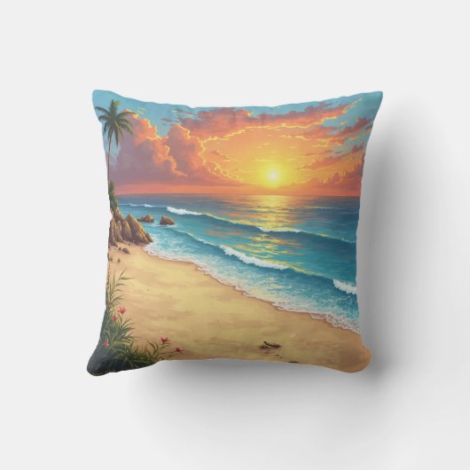 ビーチ砂 クッション (裏面)