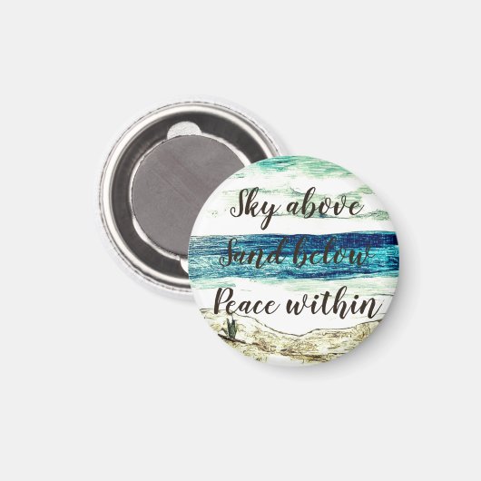 ビーチ磁石 マグネット (正面/裏面)