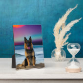 ビーチ素晴らしの羊飼い フォトプラーク (側面)