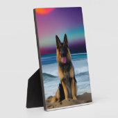 ビーチ素晴らしの羊飼い フォトプラーク (側面)