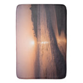 ビーチ素晴らしサンセット バスマット (正面縦)