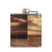 ビーチ素晴らしサンライズ フラスク (裏面)