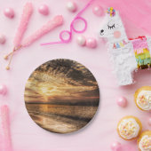 ビーチ素晴らしサンライズ ペーパープレート (パーティー)