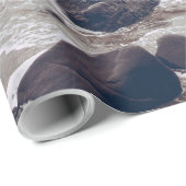 ビーチ素晴らしビュー ラッピングペーパー (ロールコーナー)