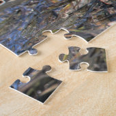 ビーチ素晴らし上の胸の砂吹海岸の鳥 ジグソーパズル (側面)