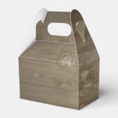 ビーチ素朴ゲーブルフアビーボックス フェイバーボックス (裏面サイド)