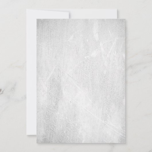 ビーチ素朴スターフィッシュヴィンテージランタンベビーシャワー 招待状 (裏面)