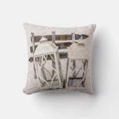 ビーチ素朴ハウスランタンズオンサンド クッション (正面)