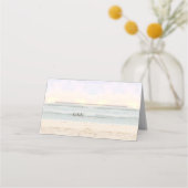 ビーチ結婚アーバーズプレイス/エスコートカード プレイスカード (正面)