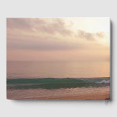 ビーチ結婚サンセット，プルメリア ゲストブック (裏面)