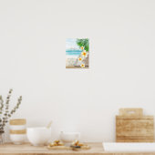 ビーチ結婚上の ポスター (キッチン)