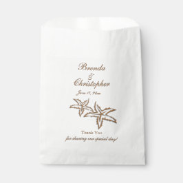 ビーチ結婚式ありがとう フェイバーバッグ