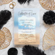 ビーチ結婚式お祝いオブラブサマー